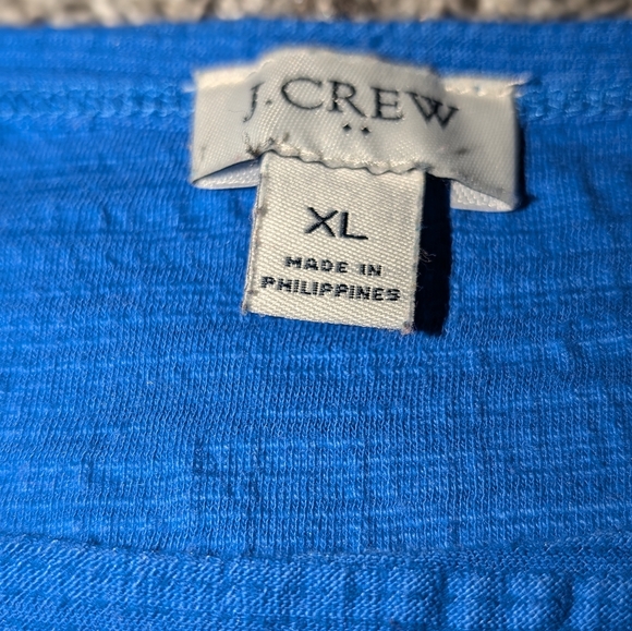J.Crew blue T-shirt ladies size xl - Picture 2 of 4